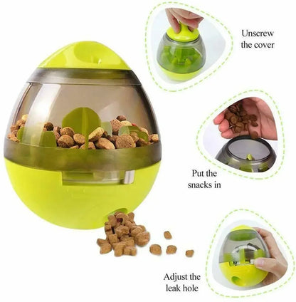 Interactive Slow Feeder & Treat Dispenser Ball