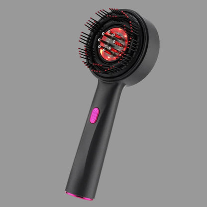 Electric Scalp Massager and Red Light Therapy Hair Care Brush