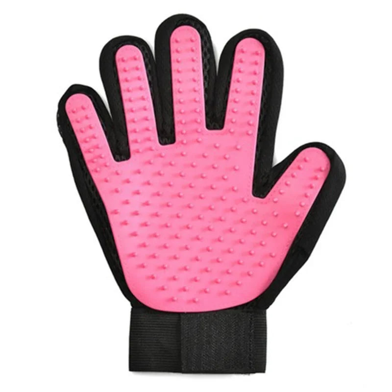 Gentle Pet Grooming and Deshedding Glove