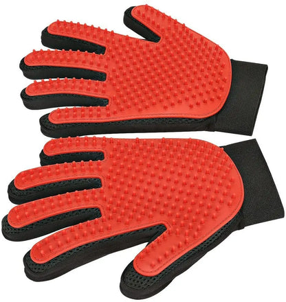 Gentle Pet Grooming and Deshedding Glove