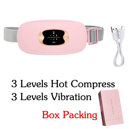 Cordless Menstrual Heating Pad and Soothing Waist Massager