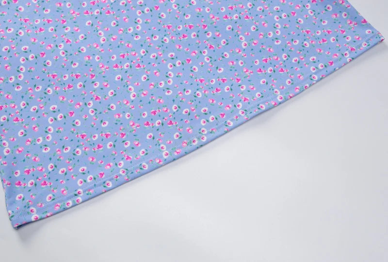 Floral Print Backless Cami Maxi Dress
