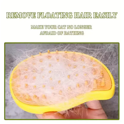 3-in-1 Electric Steamy Pet Grooming Brush