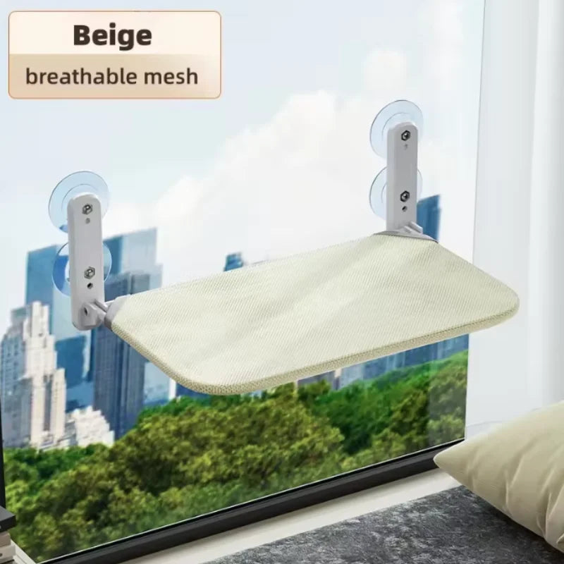 Window-Mounted Cat Hammock and Window Sunbathing Bed