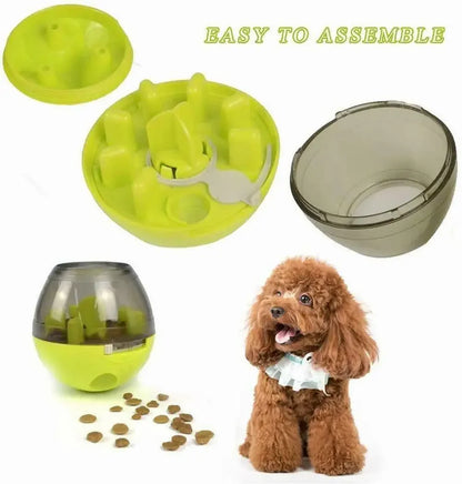 Interactive Slow Feeder & Treat Dispenser Ball