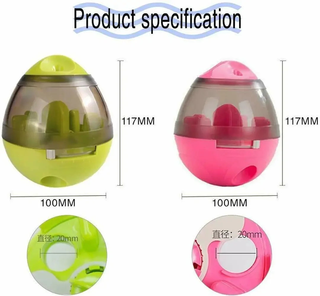 Interactive Slow Feeder & Treat Dispenser Ball