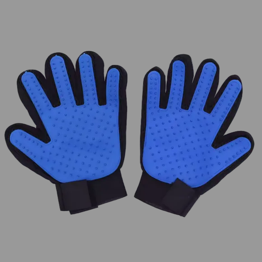 ZALOPA - Pet Grooming Glove 2 in 1 Gentle Deshedding