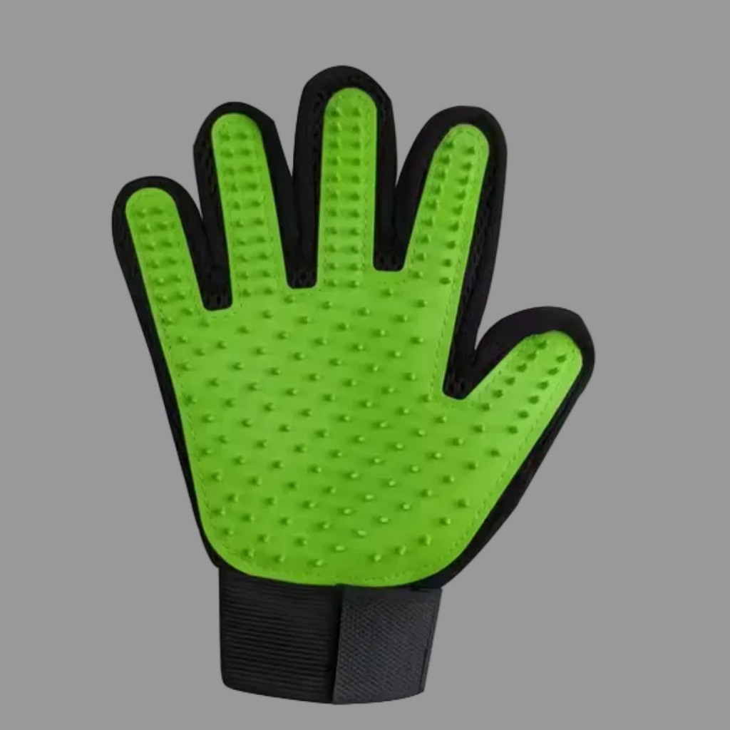 ZALOPA - Pet Grooming Glove 2 in 1 Gentle Deshedding