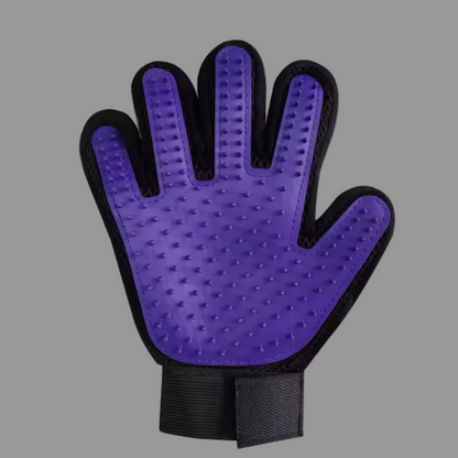 ZALOPA - Pet Grooming Glove 2 in 1 Gentle Deshedding