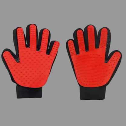 ZALOPA - Pet Grooming Glove 2 in 1 Gentle Deshedding