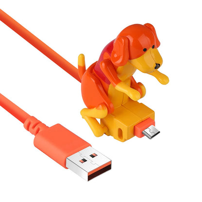 Funny Humping Dog Fast Charging and Data Cable