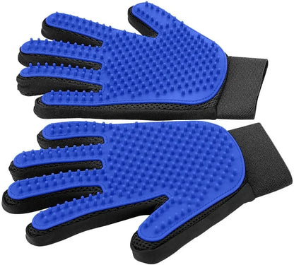 Gentle Pet Grooming and Deshedding Glove