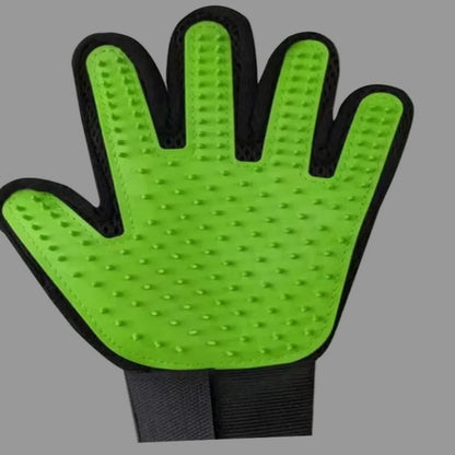 ZALOPA - Pet Grooming Glove 2 in 1 Gentle Deshedding